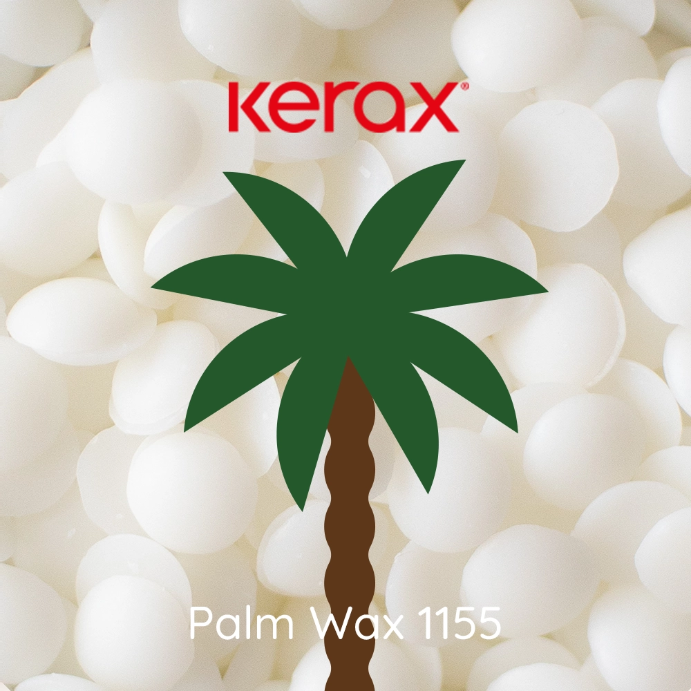 Kerax Hardened Palm Container 1155 | Palm wax | Candle Maker Source