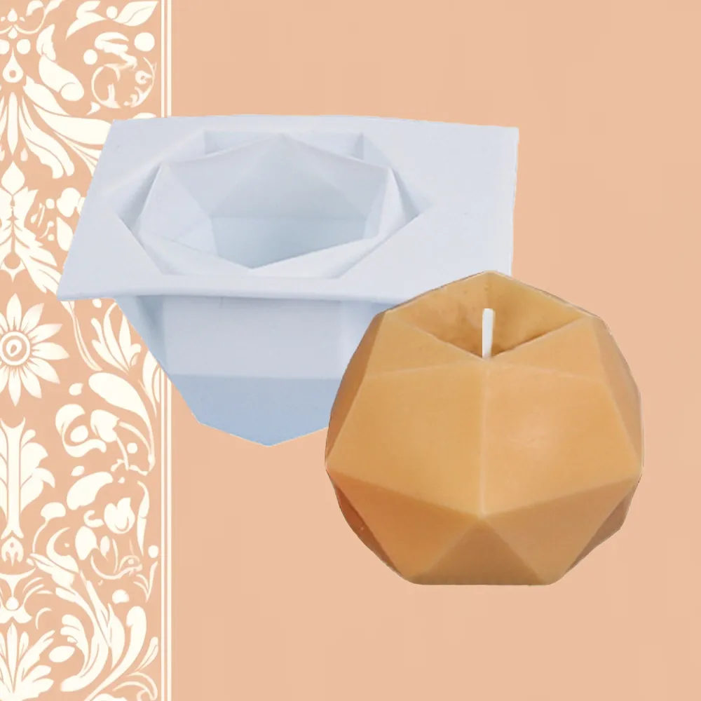 Design Apple Silicone Mold | Candle Maker Source