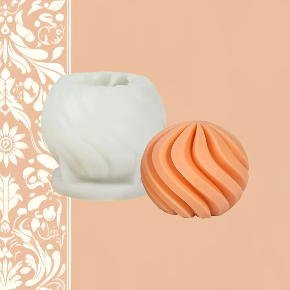 Design Ball Silicone Mold | Candle Maker Source