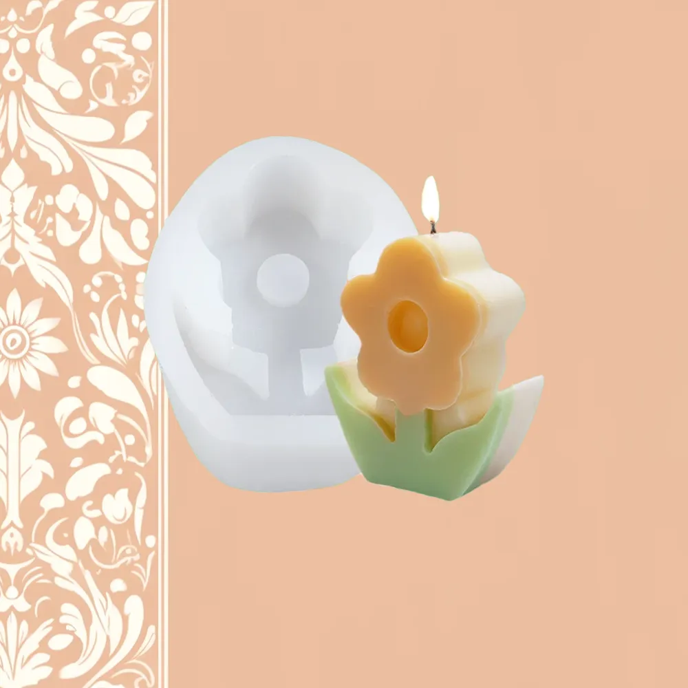 Flower Silicone Mold | Candle Maker Source