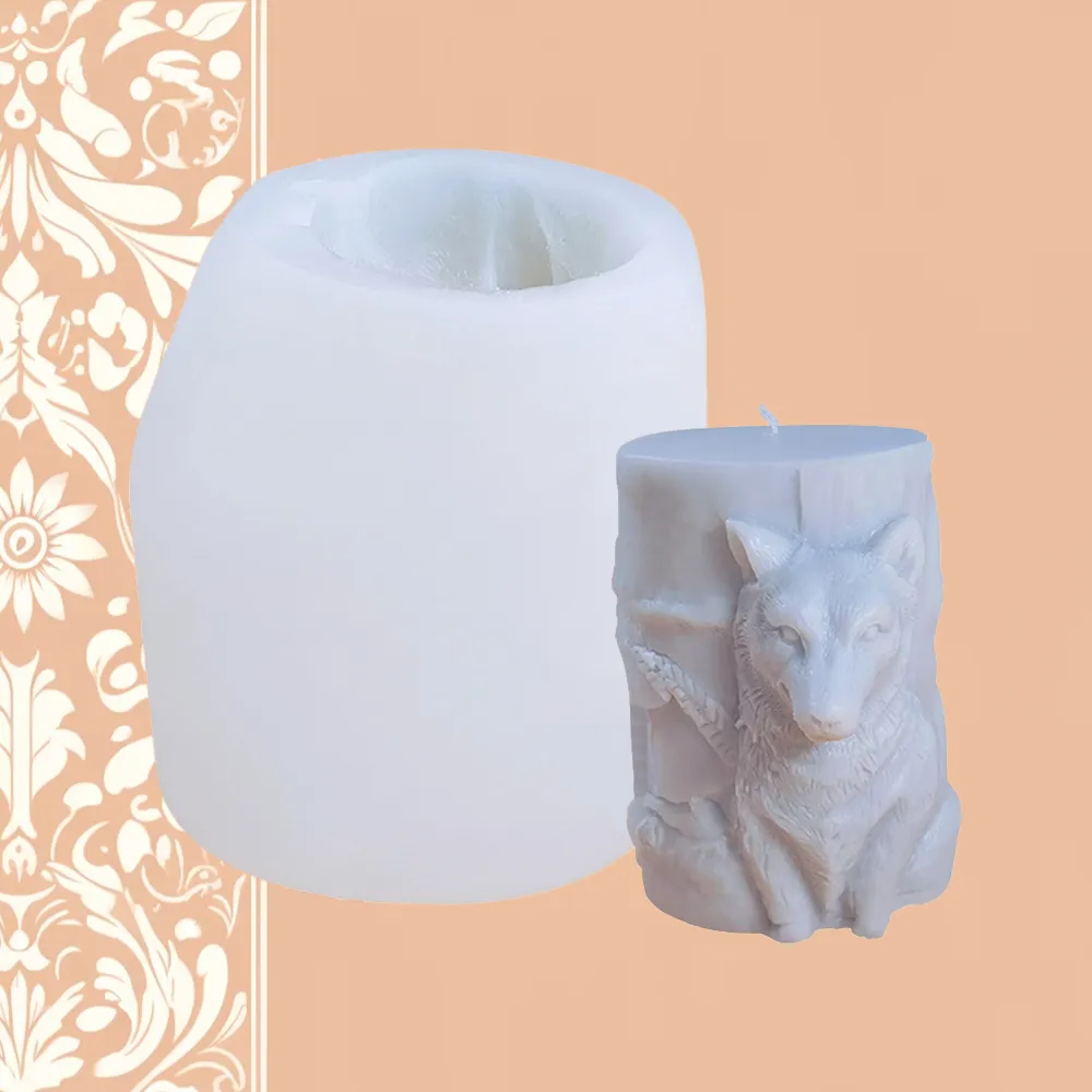 Last Wolf Silicone Mold | Candle Maker Source