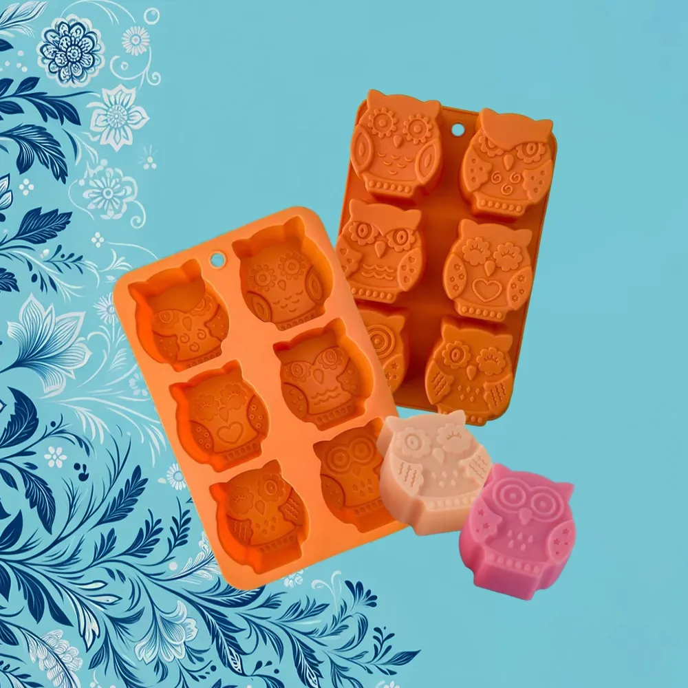 Little Owls Silicone Mold | Candle Maker Source