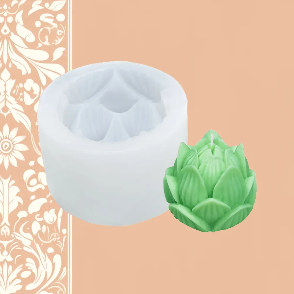 Lotus Flower Silicone Mold | Candle Maker Source