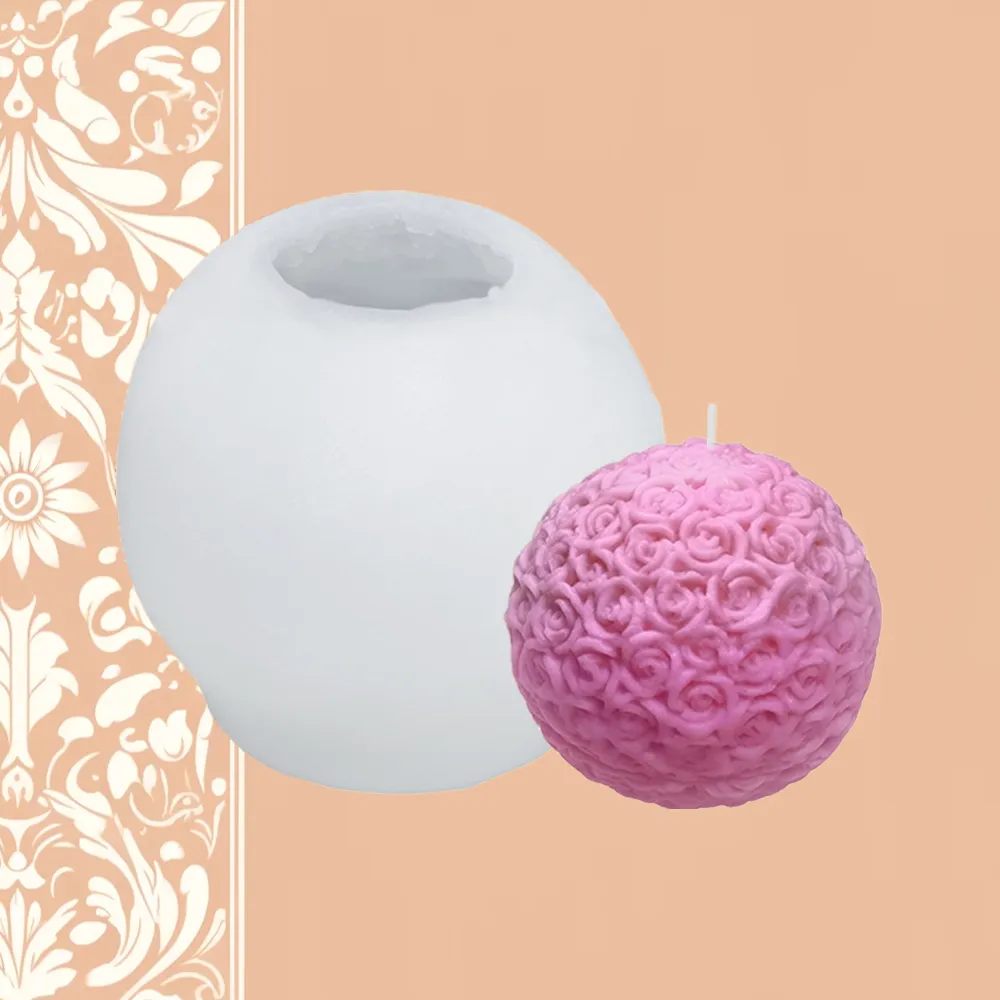 Love Rose Silicone Mold | Candle Maker Source