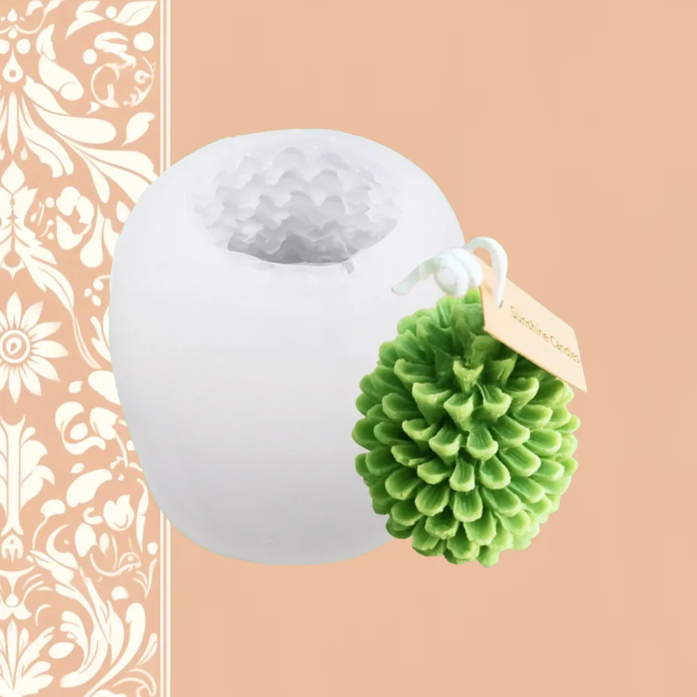 Pine Cone Silicone Mold | Candle Maker Source