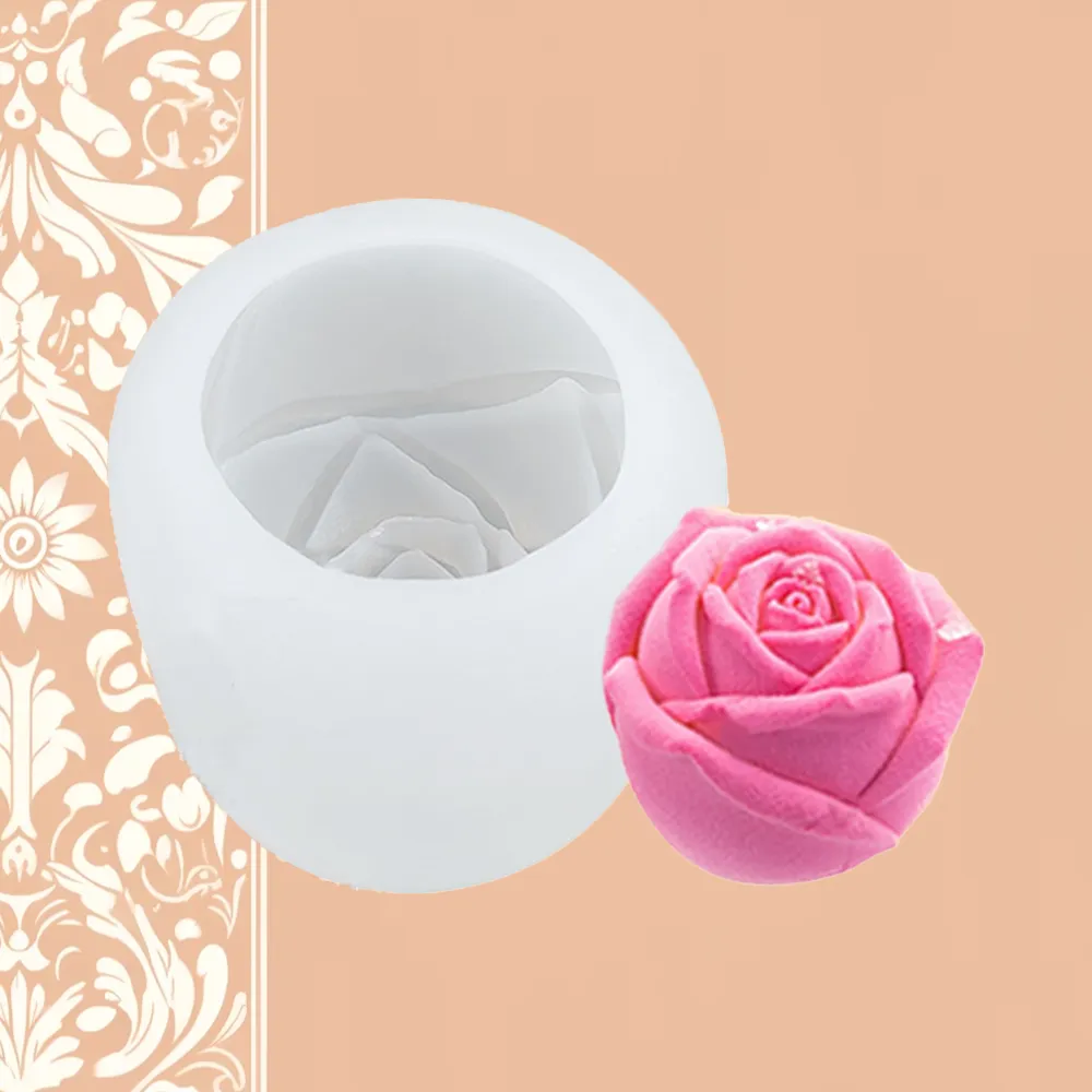 Rose Silicone Mold | Candle Maker Source