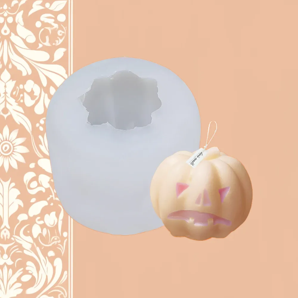 Wicked Pumpkin Silicone Mold | Candle Maker Source